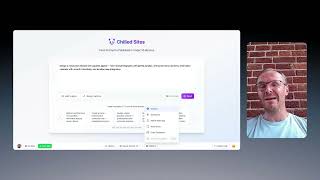 Build a Full AI Website in Minutes - Watch Chilled Sites Do It Live!