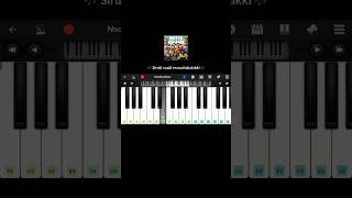 MUTTA KALAKI - Youth || PIANO - cover, notes,easy tutorial, ringtone  #shorts #status #trending