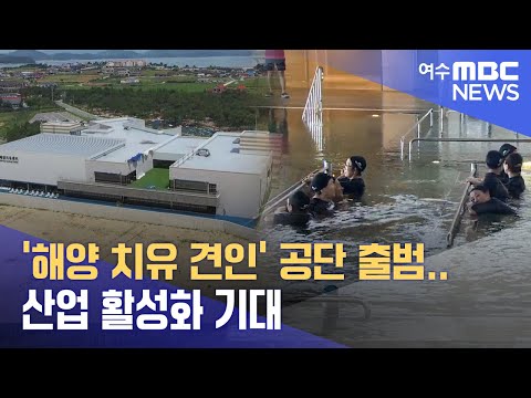 &amp;#39;해양 치유 견인&amp;#39; 공단 출범..산업 활성화 기대 -R(240718목/뉴스투데이)