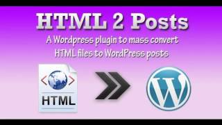 Preview HTML 2 Posts WordPress plugin WordPress