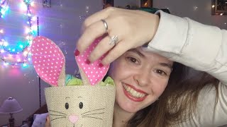 Asmr Happy Easter!!! 🐣🐰 (tapping, scratching, whispering) Egg cracking!!!