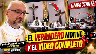 Priest Patricio Sánchez Dies During Mass in Ecuador | What Happened to the Cross?