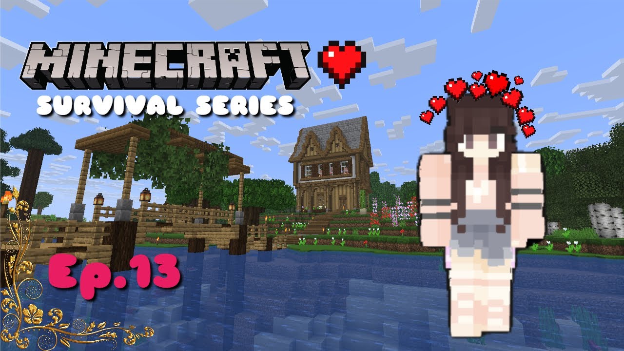 ✨ Cozy Base Fix & Armor Glow-Up- Cozy Minecraft Survival Series Ep.13