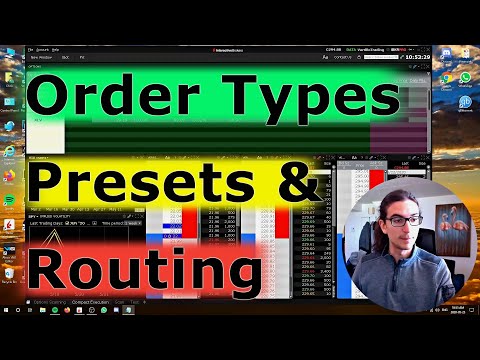 TWS Trading Tutorial | Order Types, Presets & Routing