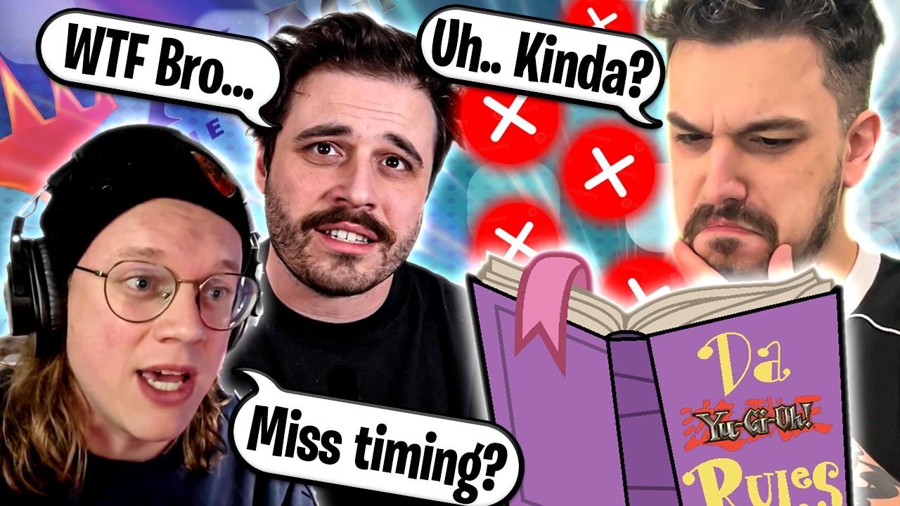CAN MTG PLAYERS UNDERSTAND YU-GI-OH RULINGS?!