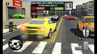 Rush Hour Taxi Cab Driver: NY City Cab Taxi Game Android Gameplay screenshot 5