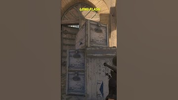 Long Flash To Push A On Dust 2 CS2 #shorts