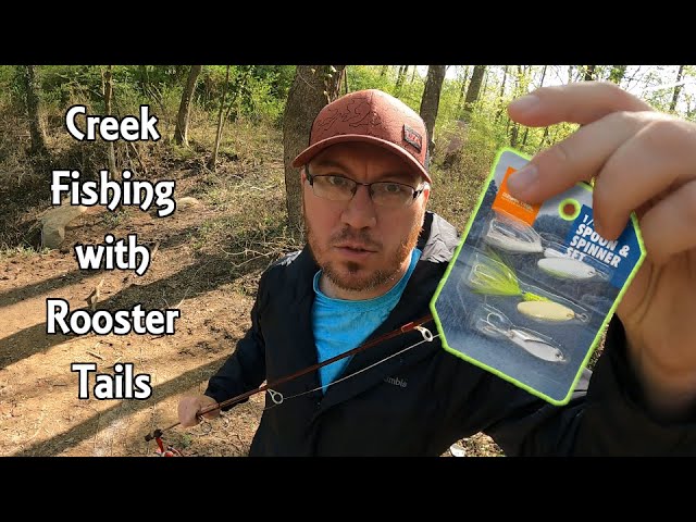 Muddy Creek Fishing with the Ozark Trail Spoon & Spinner Set 