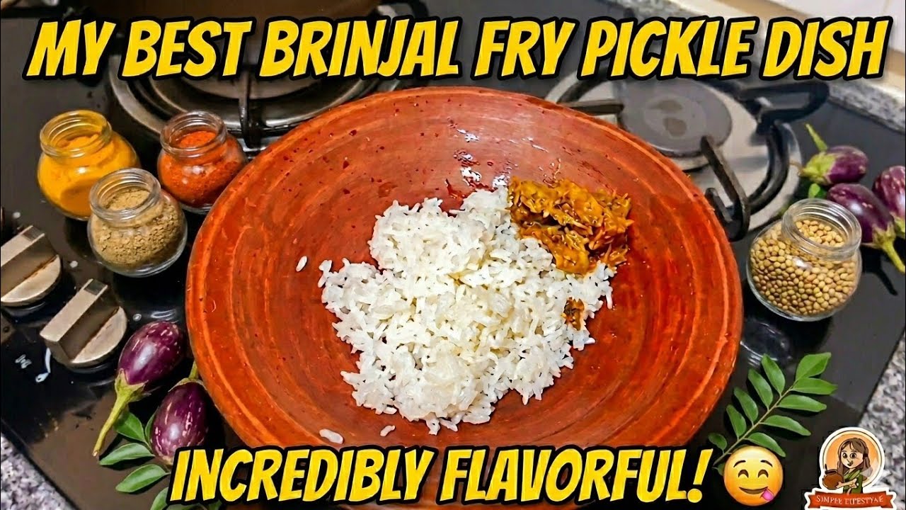 WARNING: This Brinjal Pickle Disappears in Minutes! ⚠️
