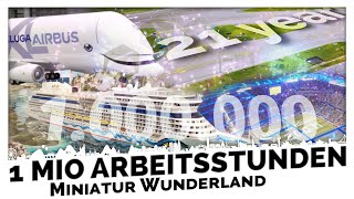 Völlig Verrückt: 1.000.000 Baustunden Für 1.500M² Miniaturwelt! | Miniatur Wunderland