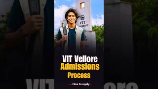 “VIT Vellore Admission Secrets 🤯 || Admission Guide 2026 🎓 BTech, MBA, MCA &amp; More.