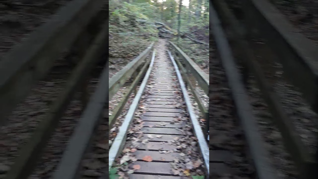 Beginning Of Tioga Falls Trails