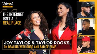 Taylor Rooks & Joy Taylor: Beyond sports & get personal w/ relationships & Quiet rumors | The Pivot