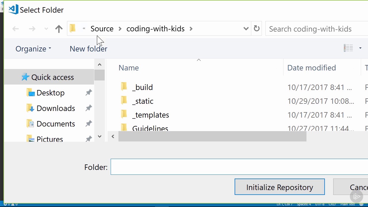 22 Create and Load GitHub Repository for the Source Code - YouTube
