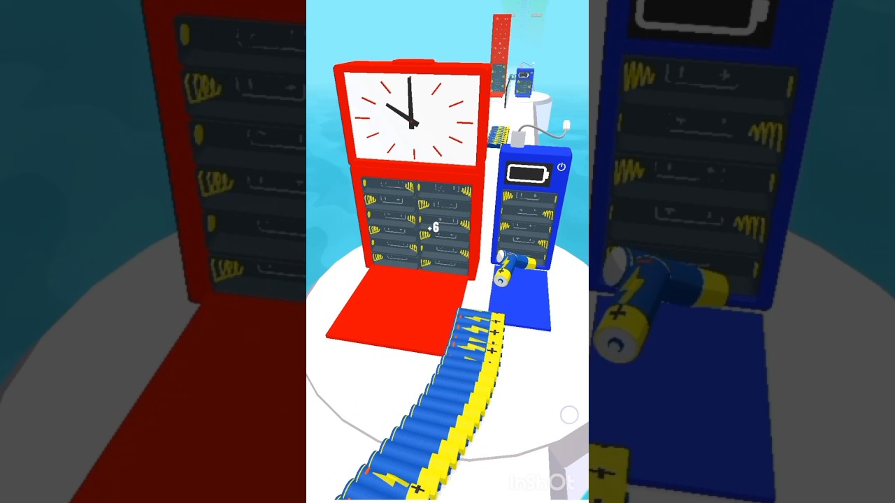 Battery Run Satisfying gameplay android, ios