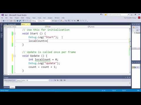 [Unity로 배우는 C#] C# 멤버변수와 지역변수