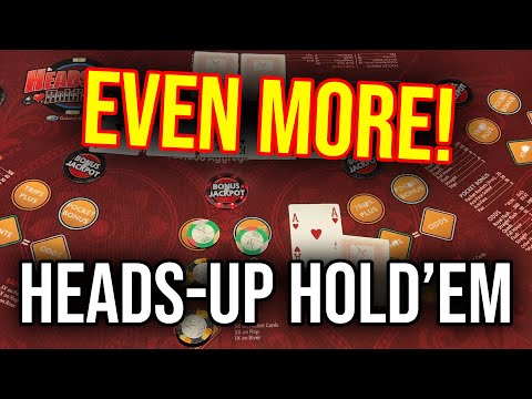HEADS UP HOLD'EM!! MAX BETTING ALL THE WAY!!