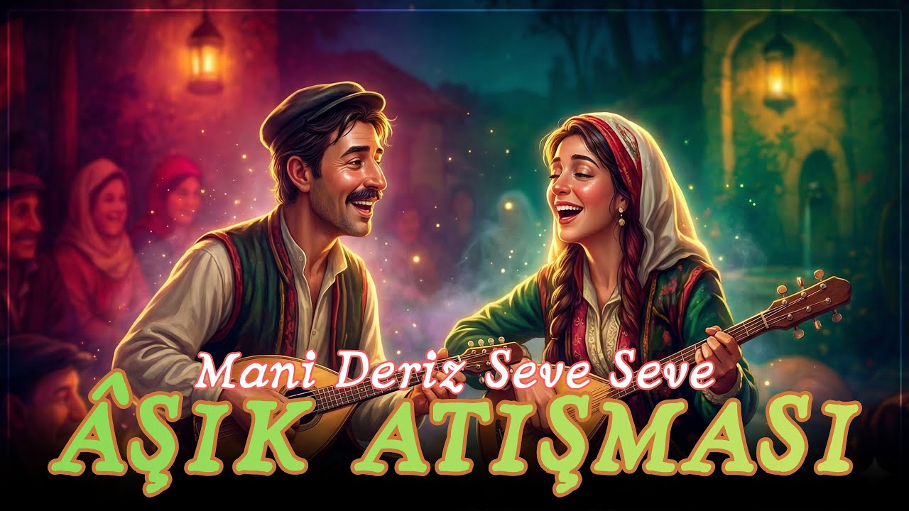 ÂŞIK ATIŞMASI | Mani Deriz Seve Seve | Bağlama ile Erkek & Kadın Düet