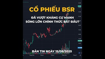 Bản tin 15/08/2025 | BSR Vượt Kháng Cự Mạnh | Sóng Lớn Chính Thức Bắt Đầu?