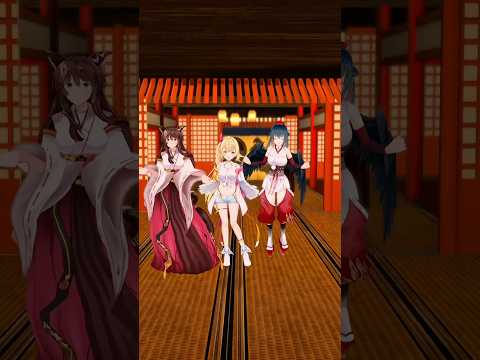 ケバブのダンス🍖同期3人で踊ってみた🎶【星川サラ/にじさんじ】#shorts