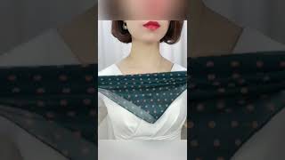 Spring Fashion Trend  Polka Dot Silk Scarf Styling Guide