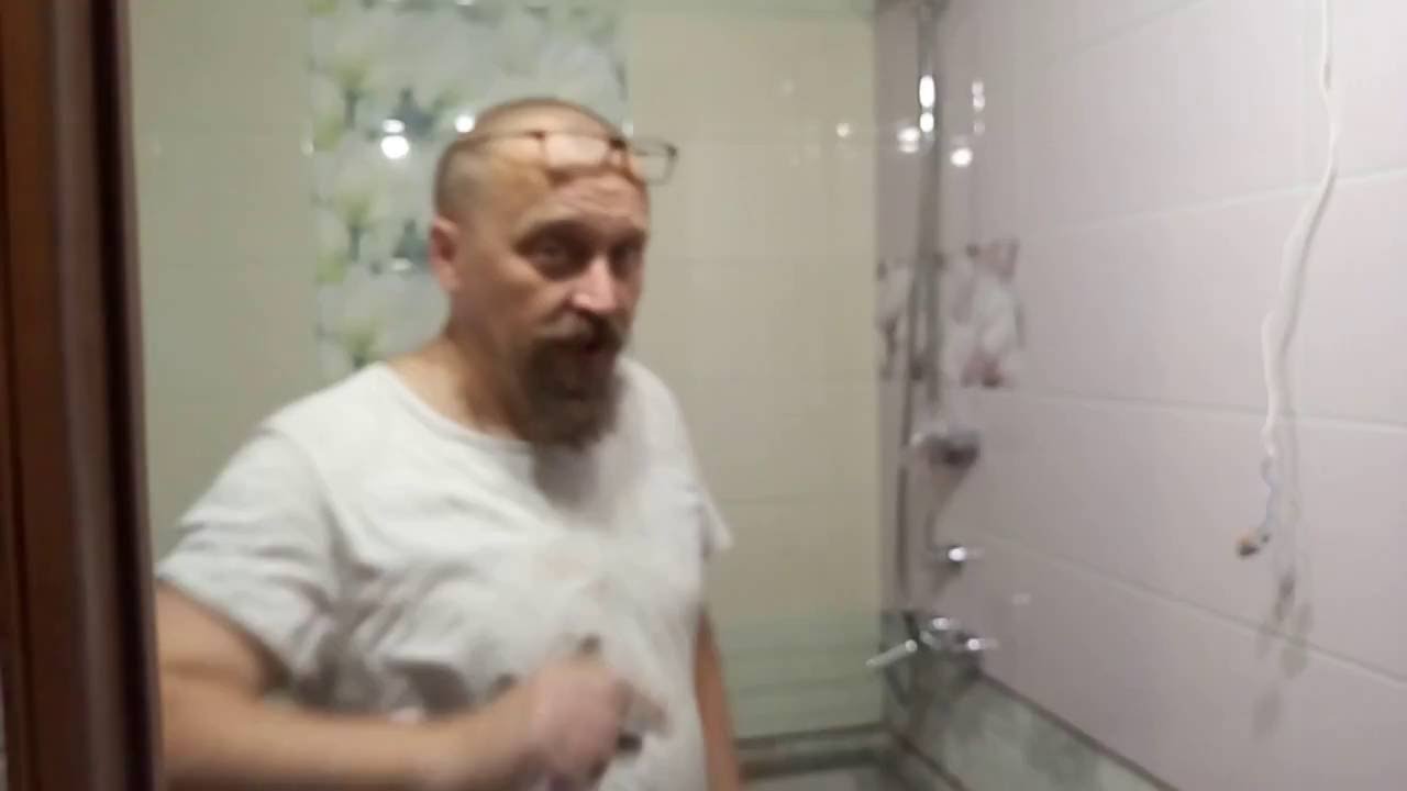 подготовка под установку ванны 1 часть - YouTube