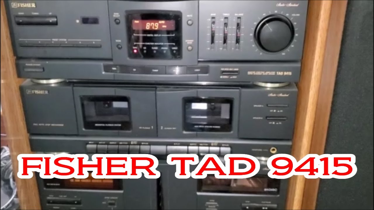 FISHER  TAD 6415 & Panasonic Stereo Systems. В магазине всякой всячины.