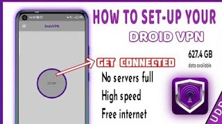 How to setup and connect DROID VPN.  easy screenshot 5