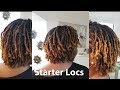 Starter Locs on Curly Natural Hair : Loc Journey Vlog