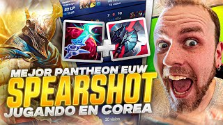 ¡EL MEJOR PANTHEON DE EUW QUE HUMILLA PRO PLAYERS EN COREA! 😨