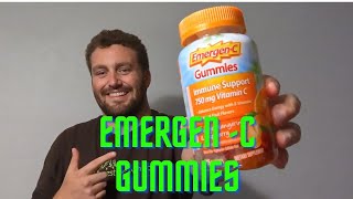 Review: Emergen C 750mg Vitamin C Gummies for Adults