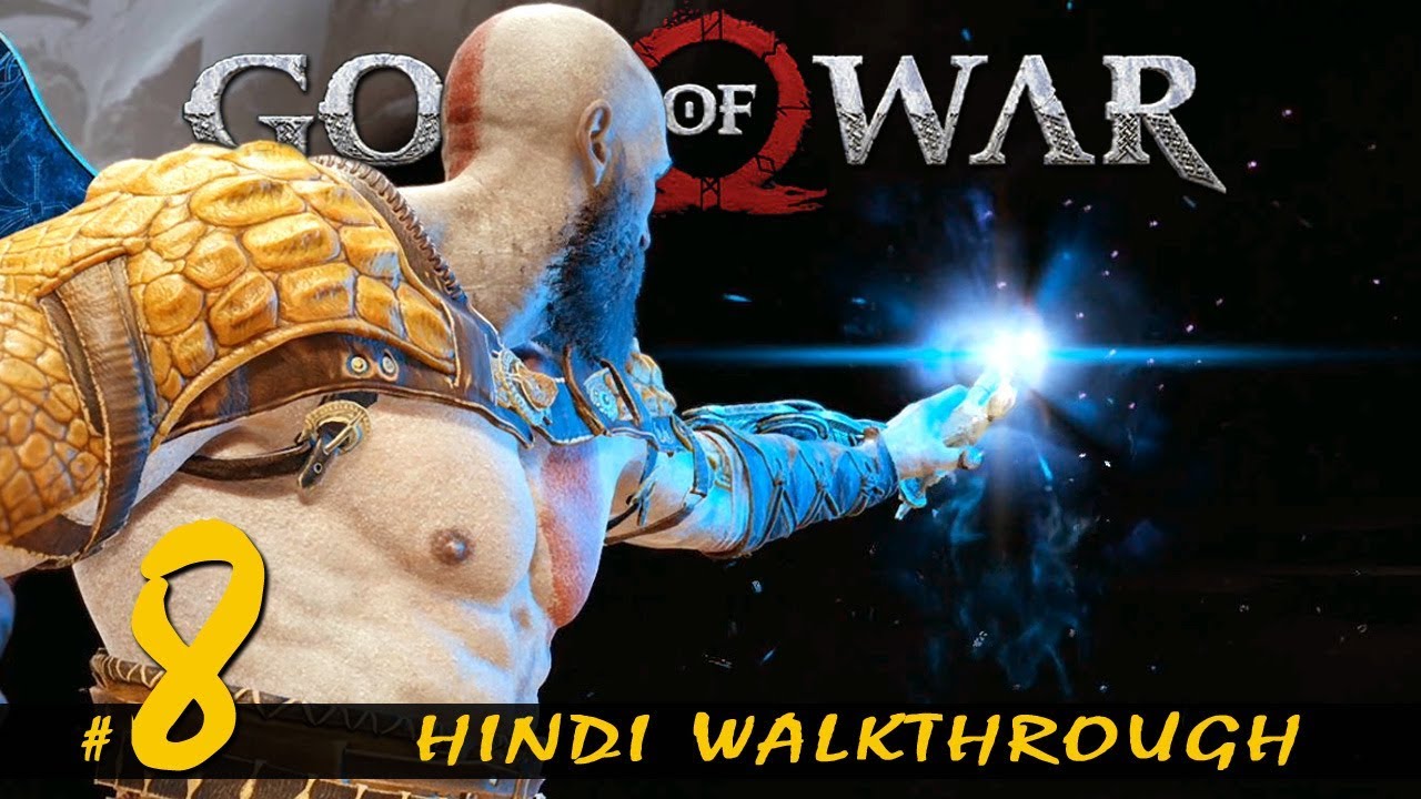 GOD OF WAR (Hindi) Walkthrough Part 8 "BLACK BREATH" (PS4 Pro Gameplay)