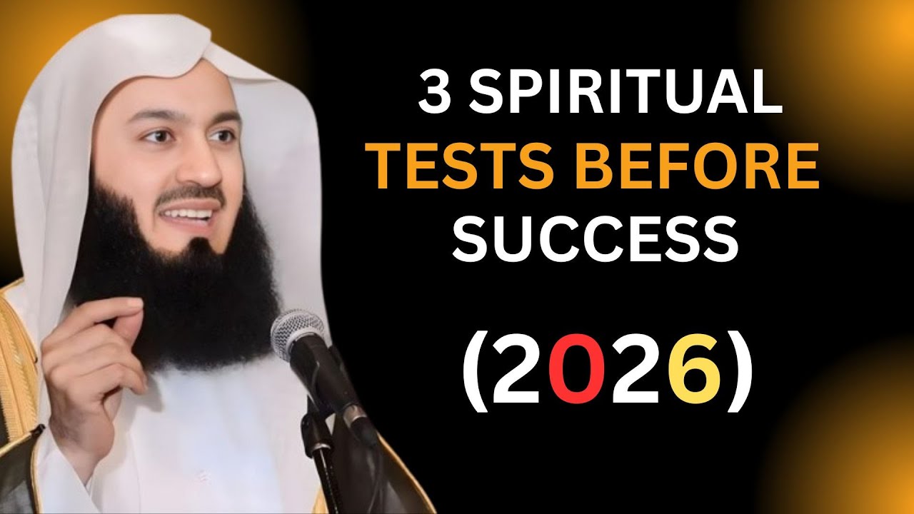 3 Spiritual Tests Before Success||Mufti Menk Islamic Lectures