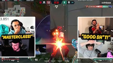 Valorant Streamers React To Sentinels Insane 3v5 CLUTCH To Qualify For Playoffs