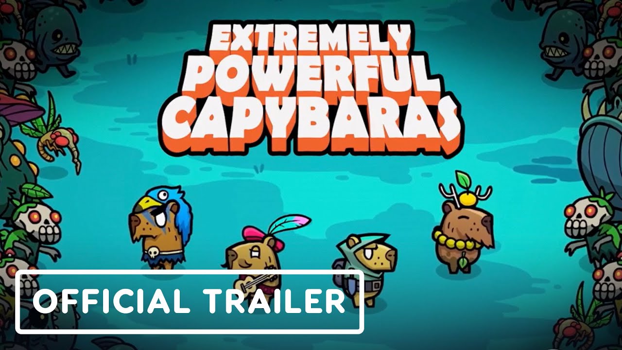 Extremely Powerful Capybaras – Official Announcement Trailer