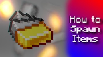 How to Summon Items | Minecraft 1.19.3