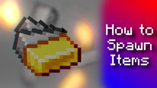 How to Summon Items | Minecraft 1.19.3