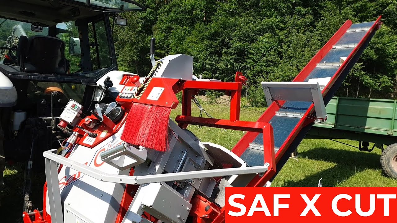 Krožna žaga s transportnim trakom | Wippkreissäge LANCMAN SAF-X | LANCMAN SAF-X-CUT 707