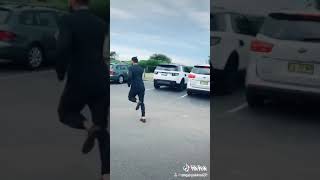 Hilarious Man Runs To The Ocean With Suit