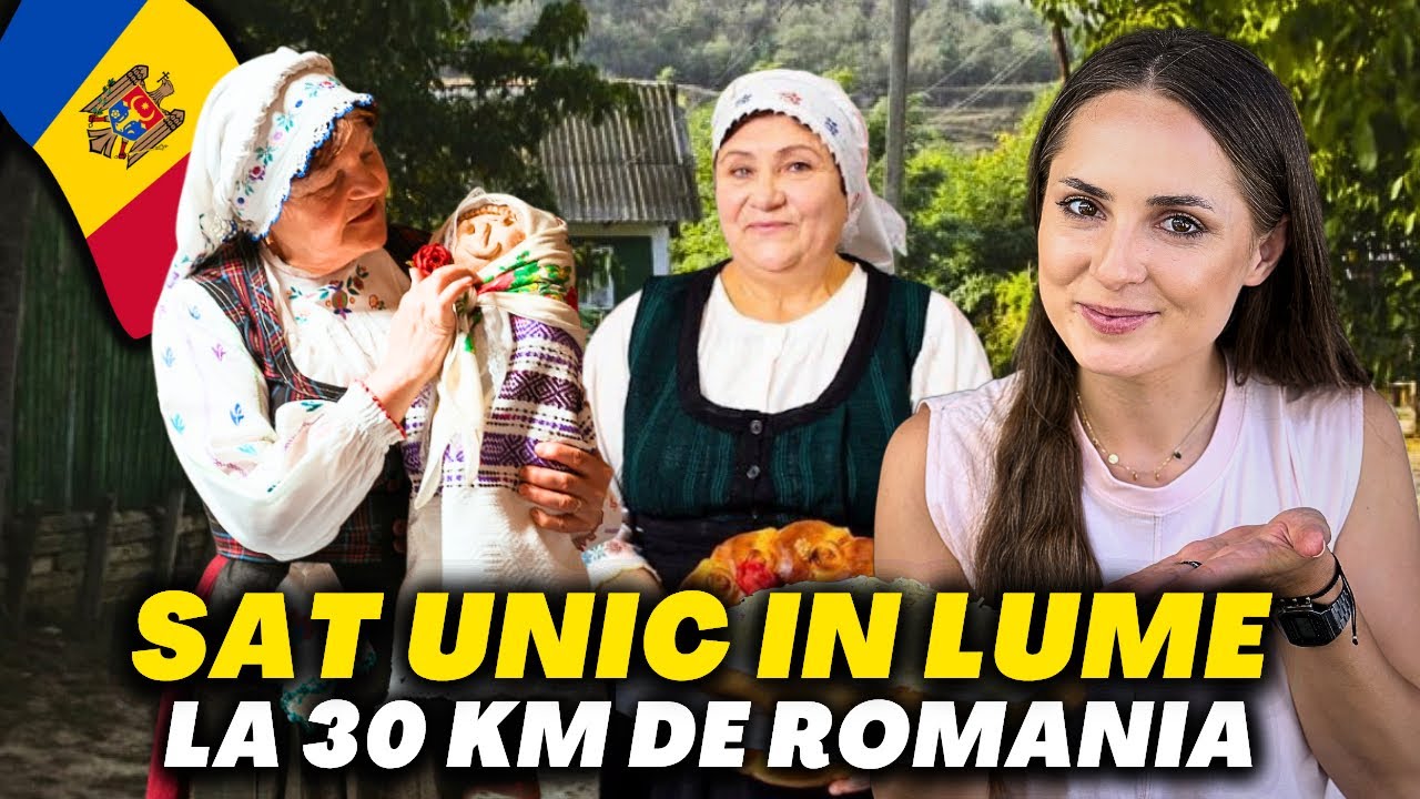 Viata la TARĂ in cel mai FRUMOS sat din Republica Moldova ( cazare, traditii si mancare) 🇲🇩