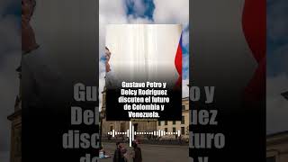 Petro y Rodríguez se reúnen en Caracas: ¿Qué acuerdos alcanzaron? #colombia