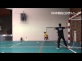 ＧＫの前をとおすシュート