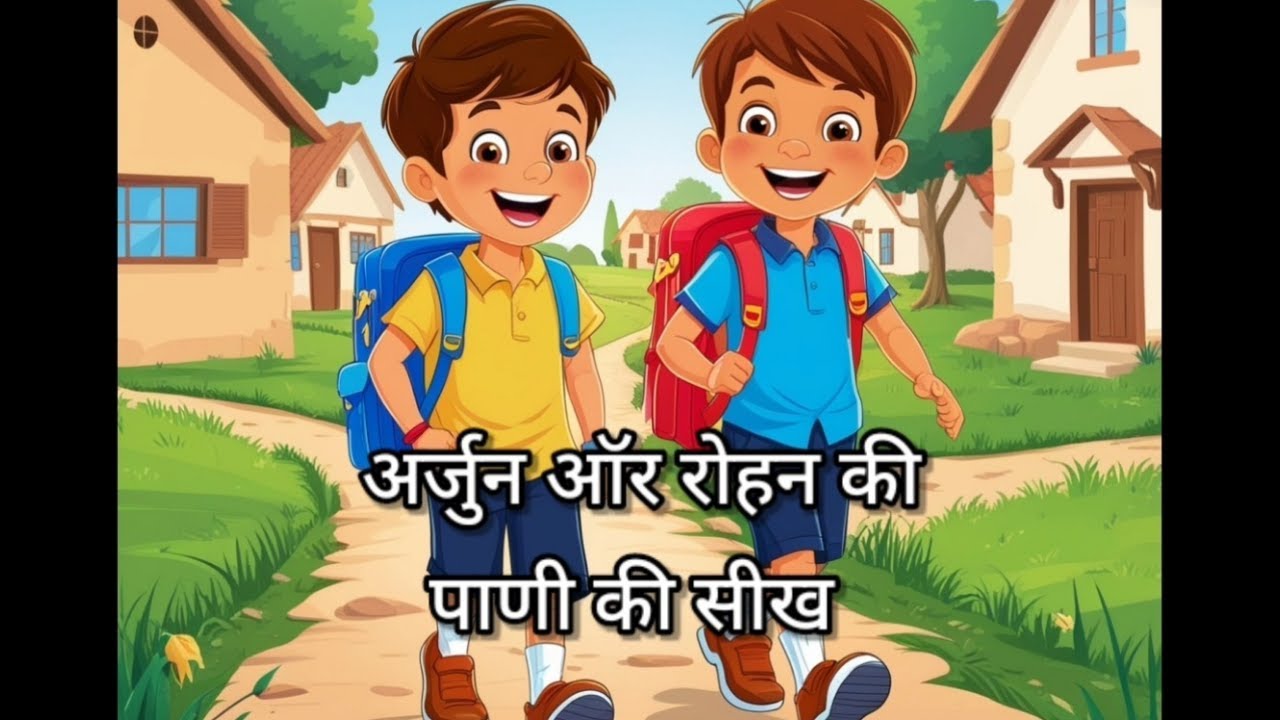 Arjun aur rohan ki paani wali sikh| अर्जुन ऑर रोहन की पाणी वाली सीख| kids stories hindi| hindi story