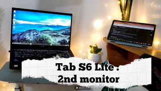 #spacedesk app tutorial • tab s6 lite as 2nd screen, no cables needed! screenshot 3