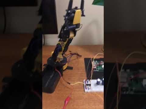 Control robot arm from Raspberry Pi