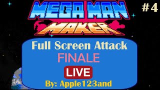Finishing the Wily Levels in Mega Man Full Screen Attack (Mega Man Maker) #4