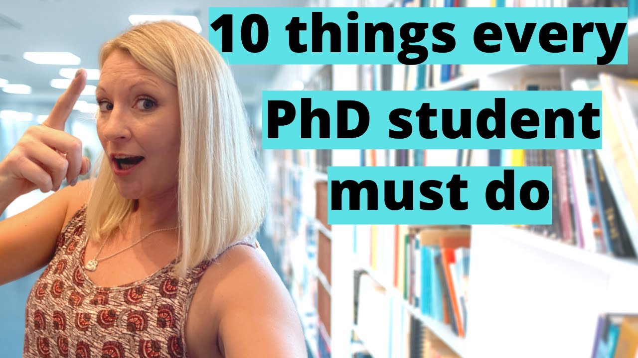 phd student tips