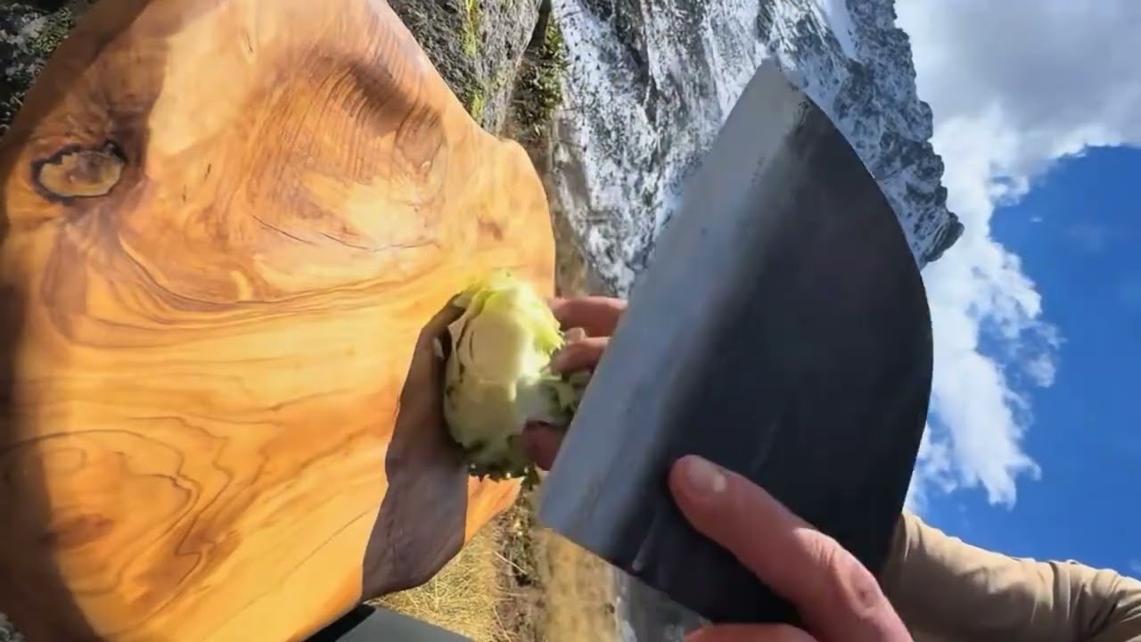 Making a beef in natural beauty 😍 😋 Cooking master