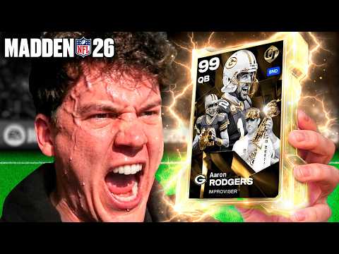 I Pulled Golden Ticket Aaron Rodgers Is He The Best QB In MUT