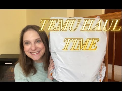 Temu Haul Home Essentials